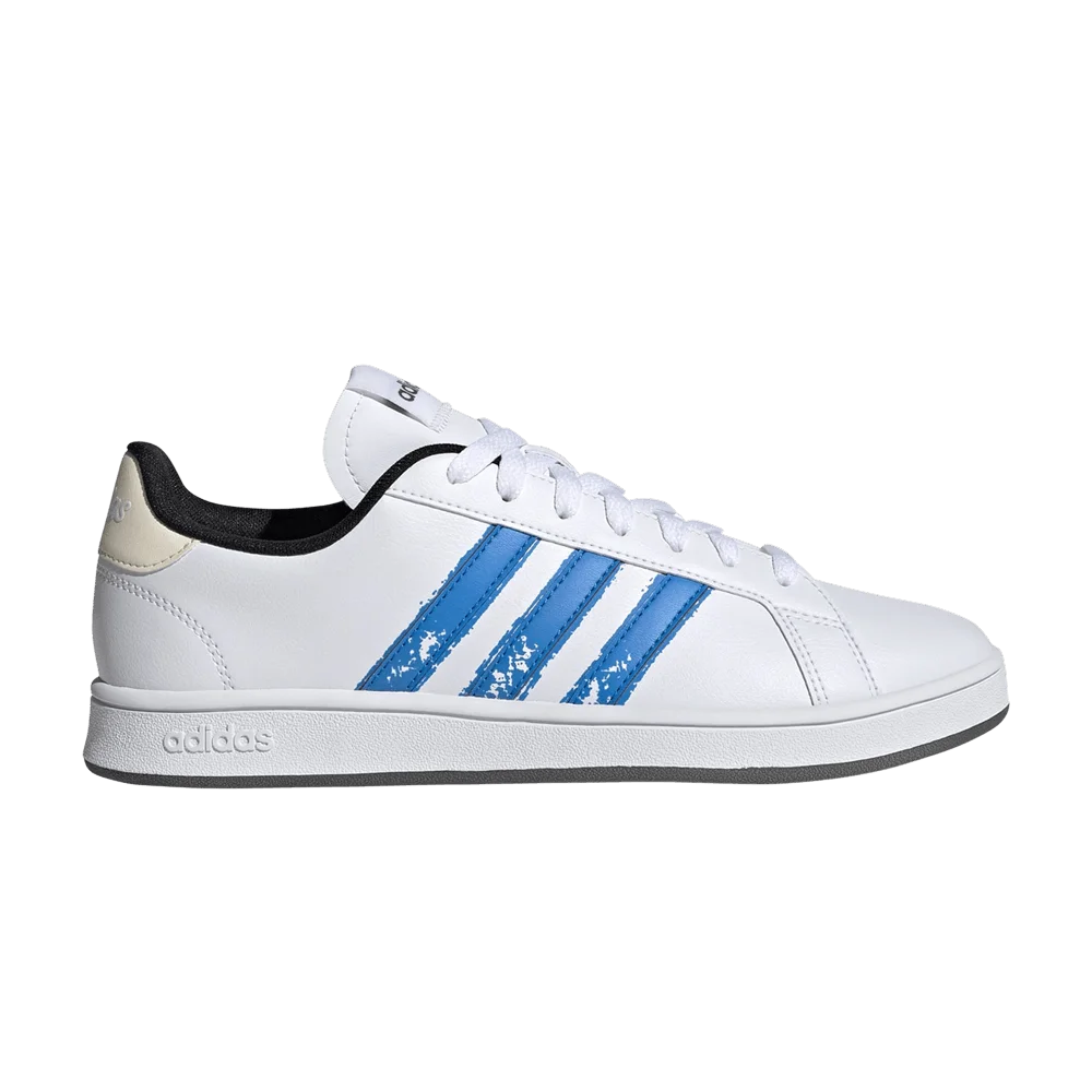 Кроссовки Adidas Grand Court Base Beyond 'White Blue Rush'