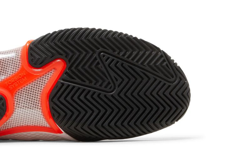 Кроссовки adidas Barricade 'White Black Solar Red'