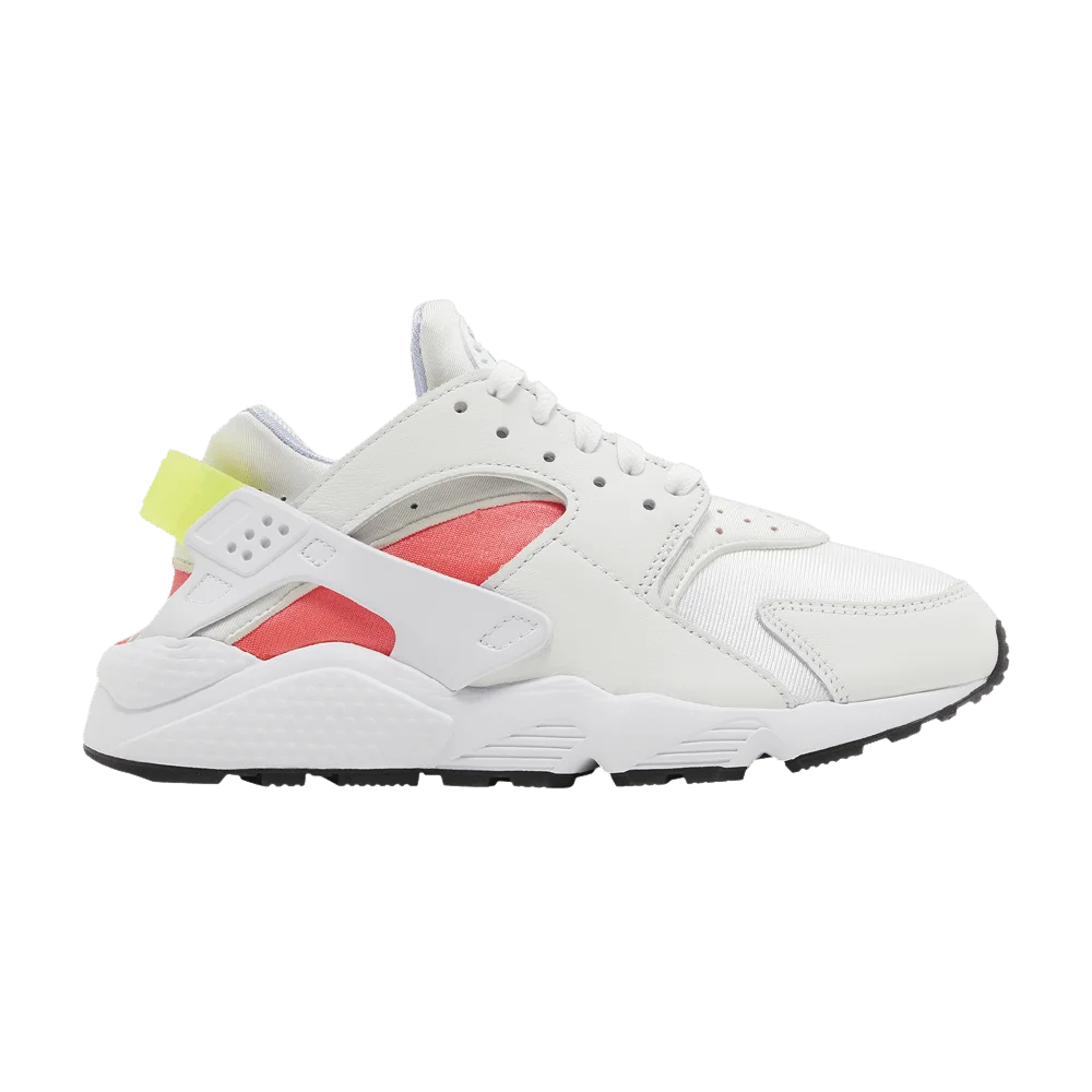 Krossovki-Nike-Wmns-Air-Huarache-White-Volt-Bright-Crimson
