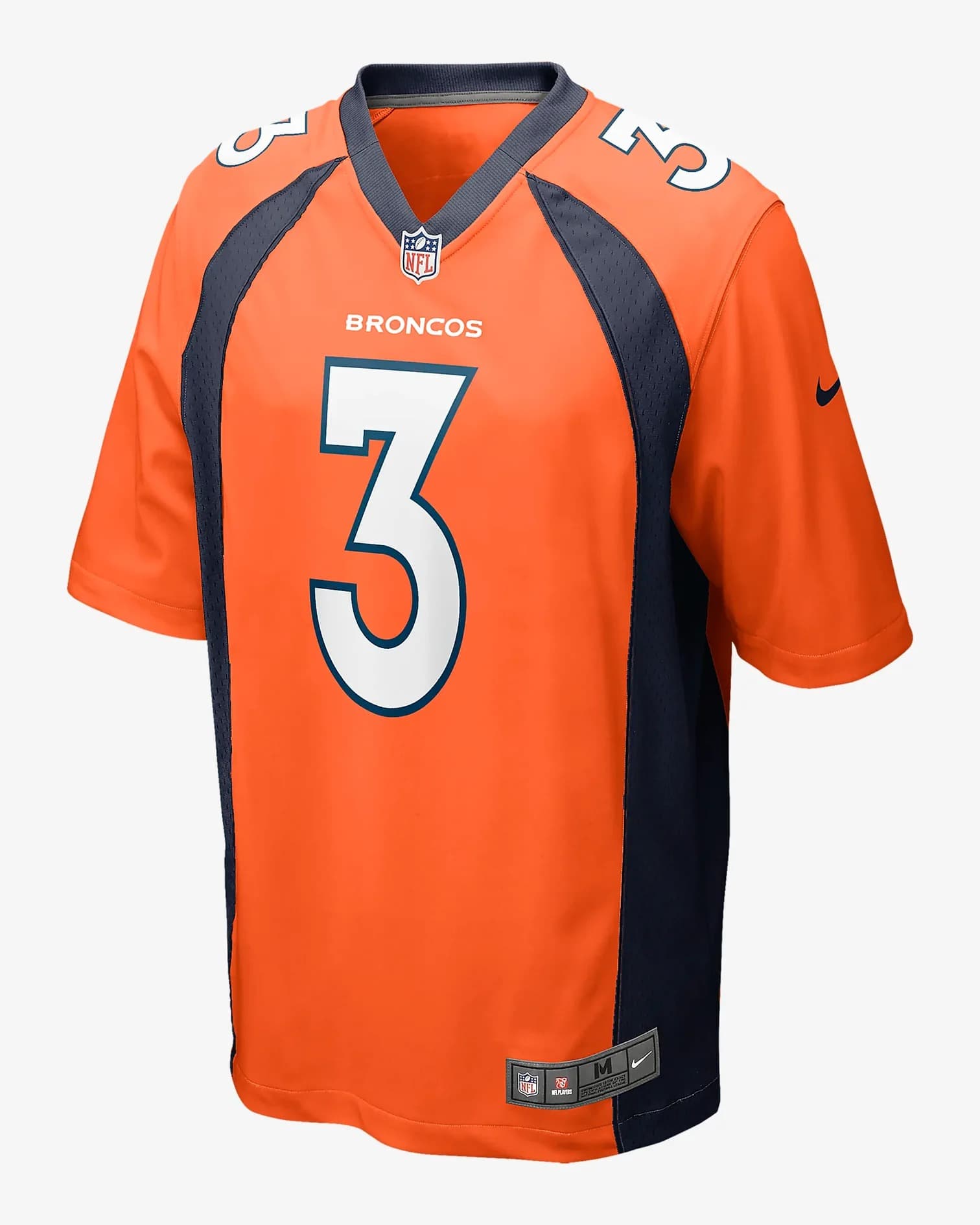 Футболка Nike Russell Wilson Denver Broncos Home NFL Game Jersey