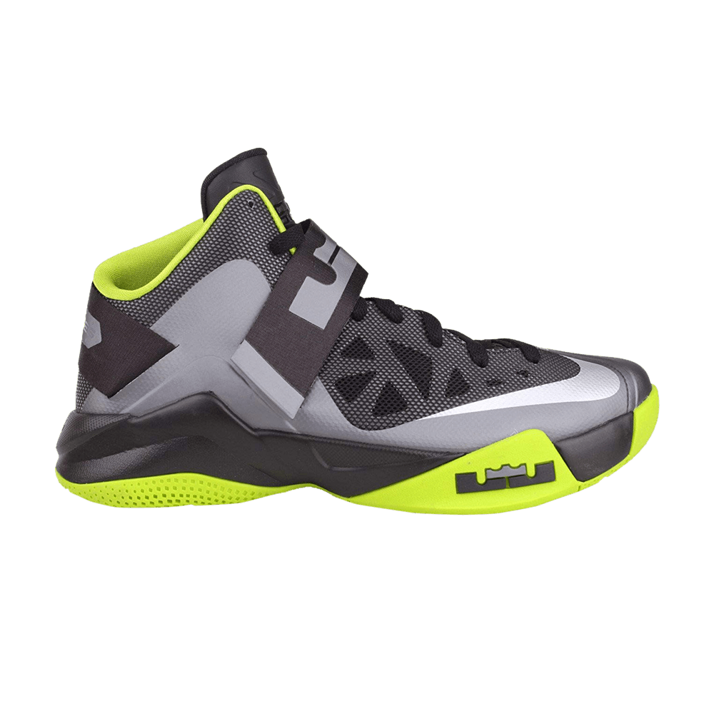 Кроссовки Nike LeBron Zoom Soldier 6 'Cool Grey Atomic Green'