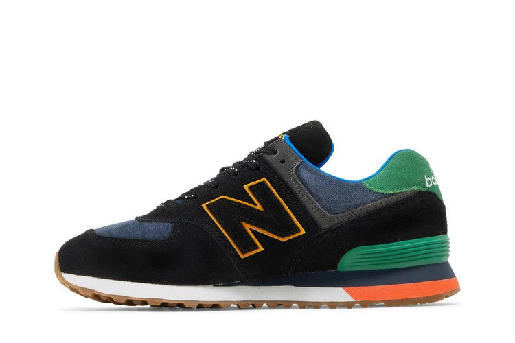 Кроссовки New Balance 574 'Black Varsity Green'