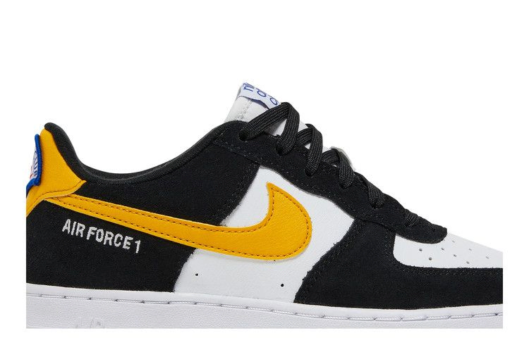 Кроссовки Nike Air Force 1 LV8 GS 'Black White Dark Sulfur'