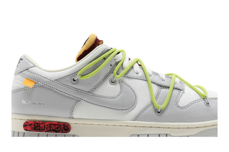 Кроссовки Off-White x Nike Dunk Low 'Lot 08 of 50'