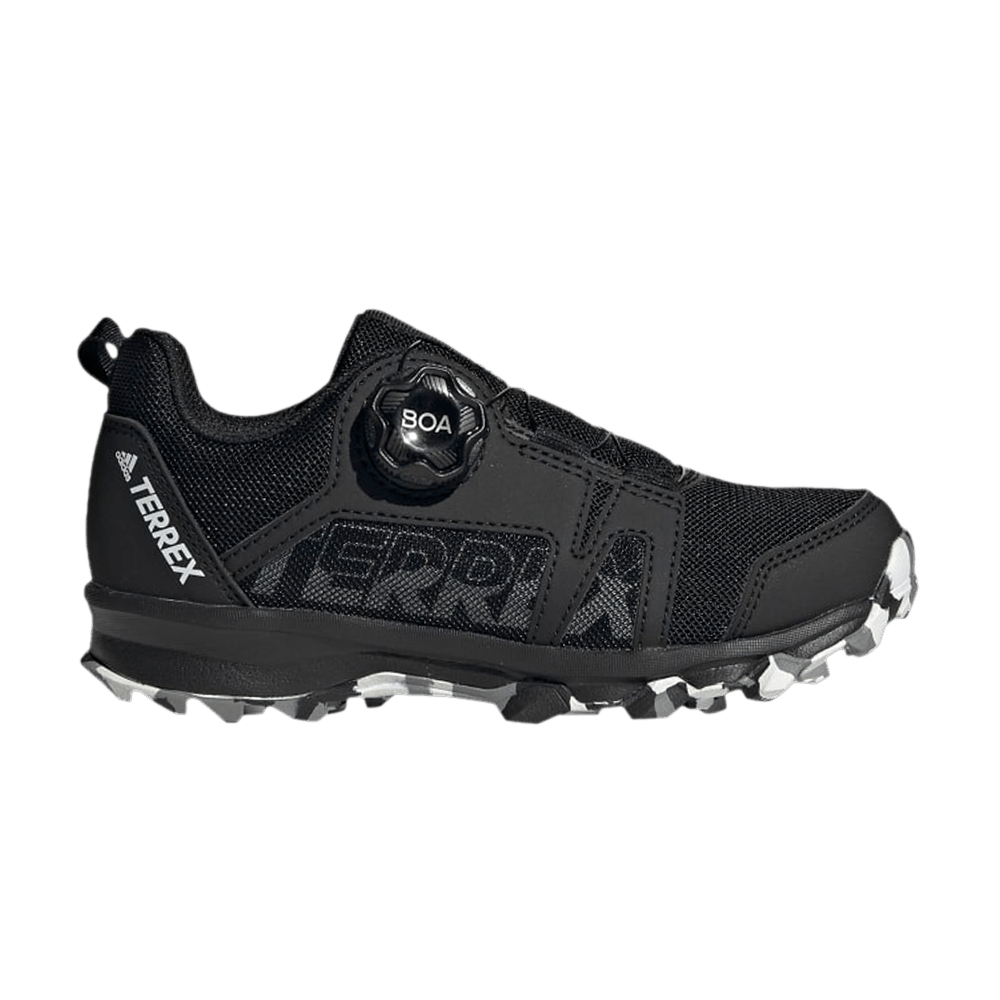 Кроссовки Adidas Terrex Boa J 'Black Grey'