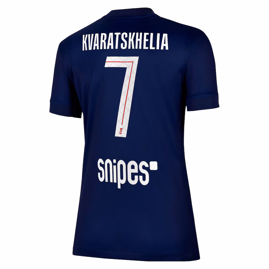 Женское футбольное джерси PSG Nike Dri-FIT ADV Home Match Shirt 2025-26 - Kvaratskhelia 7