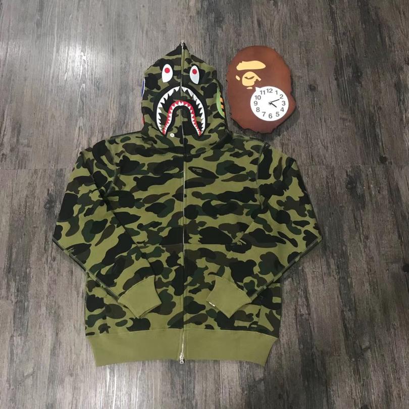 BAPE-1st-Camo-Shark-Full-Zip-Hoodie-Green-2