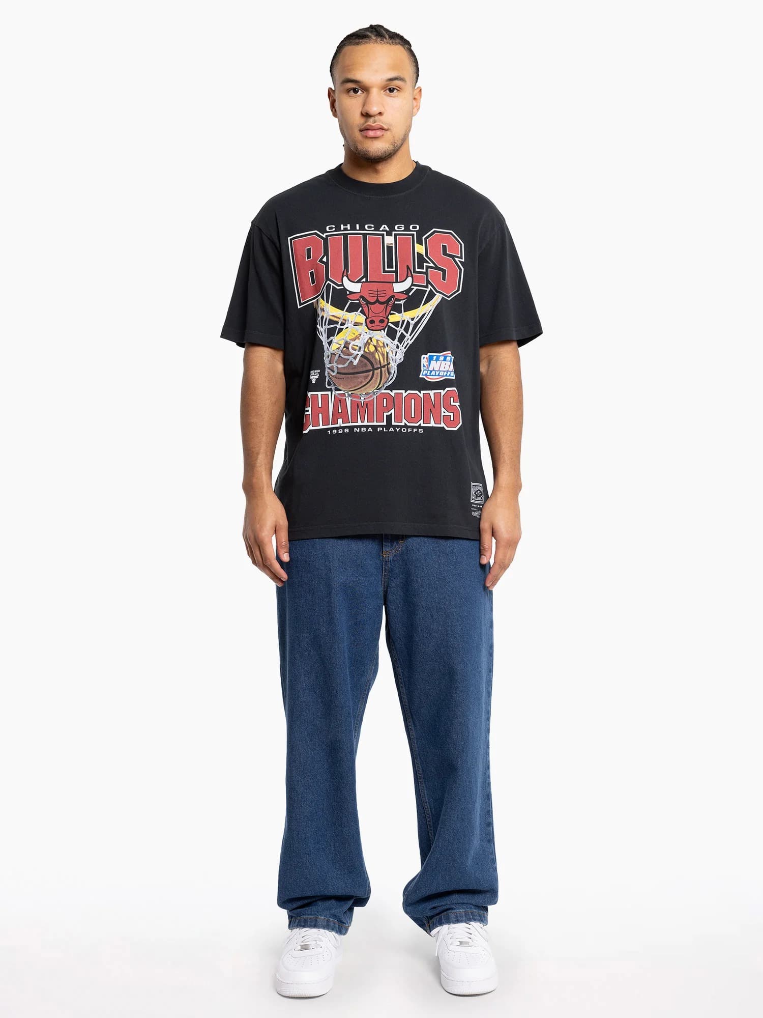 Футболка Mitchell & Ness Chicago Bulls Nothin’ But Net Black Vintage T-Shirt