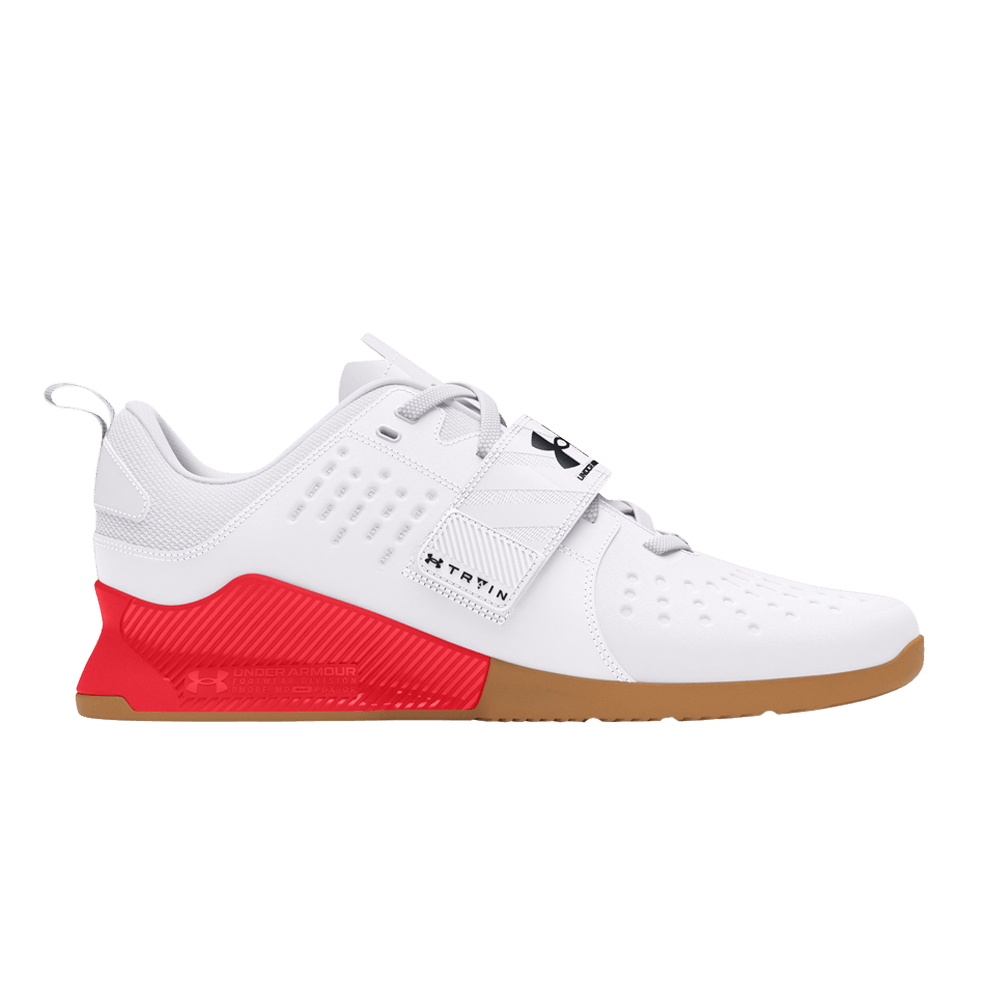 Кроссовки Under Armour Reign Lifter 'White Racer Red Black'