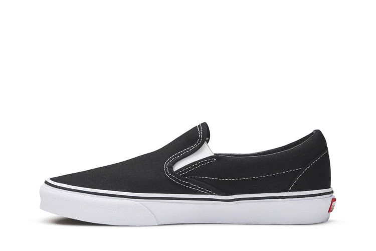 Кроссовки Vans Classic Slip-On 'Black White'
