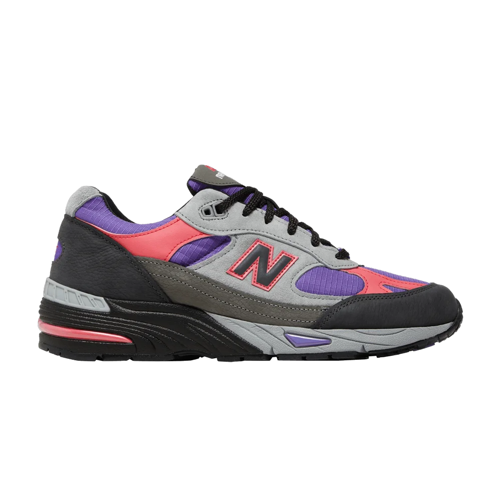 Кроссовки Palace x New Balance 991 Made in England 'Black Ultra Violet'