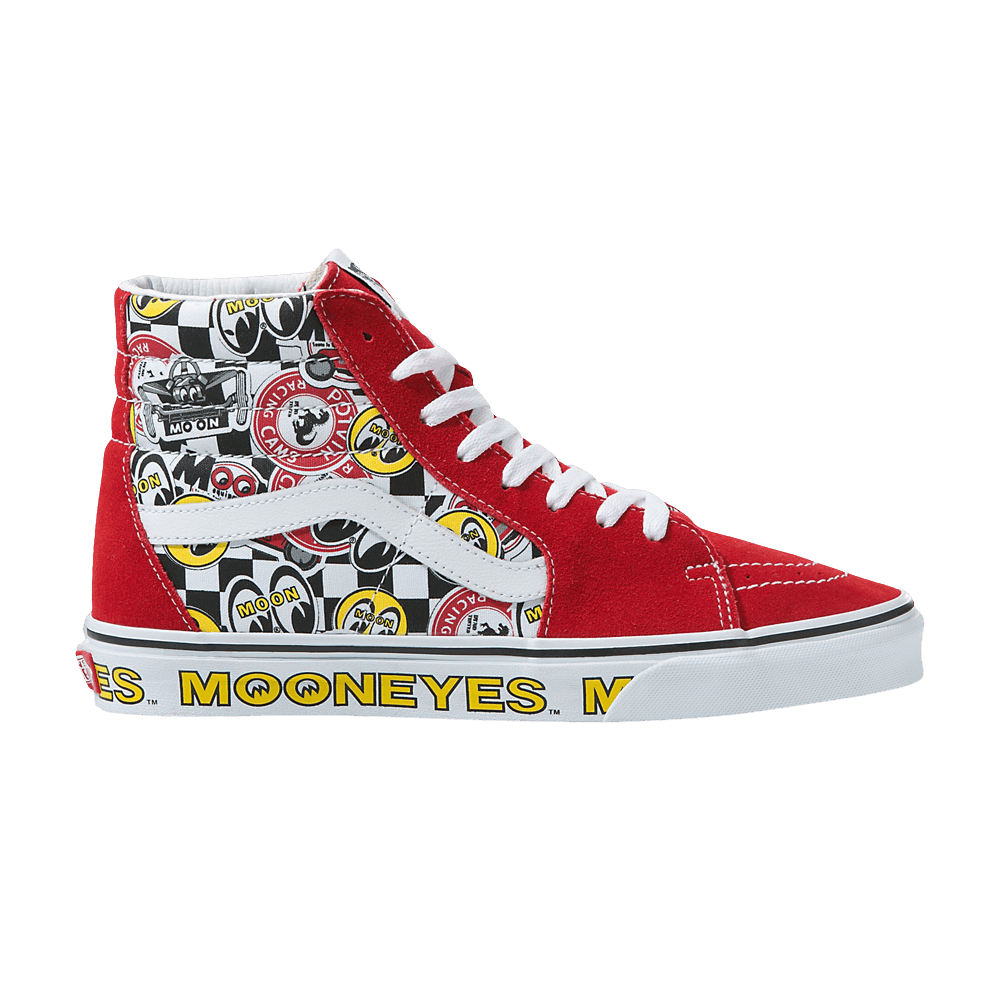 Кроссовки Vans Mooneyes x Sk8-Hi 'Formula One'