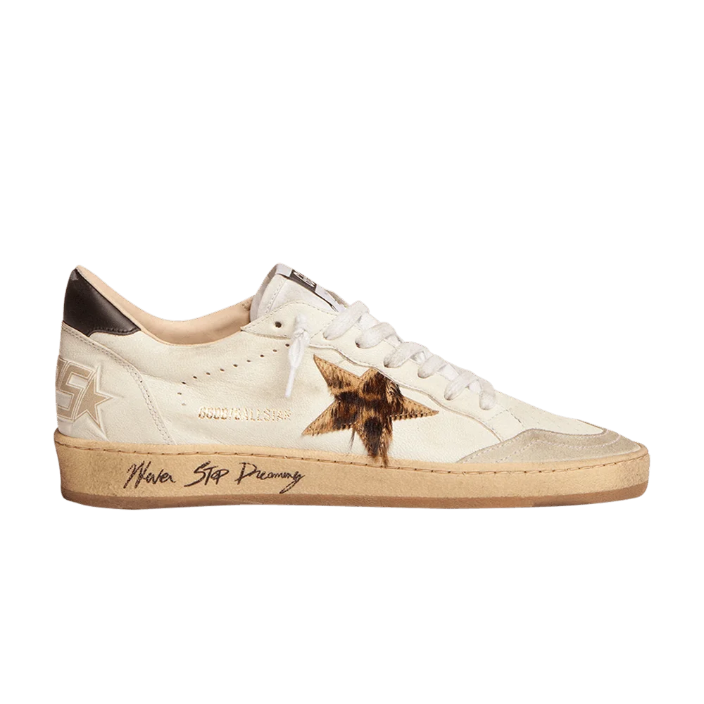 Krossovki-Golden-Goose-Wmns-Ball-Star-Never-Stop-Dreaming-Leopard