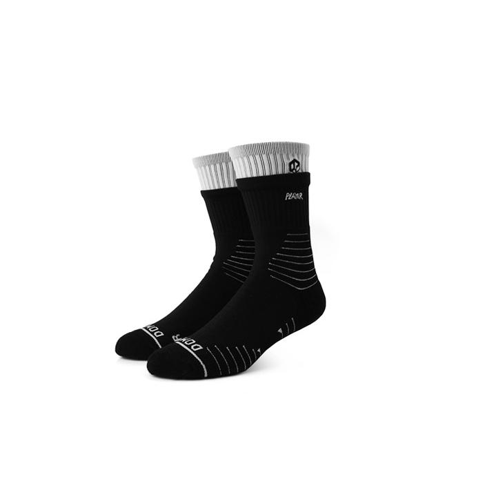 Спортивные носки Ehot Double Black-White Crew Socks
