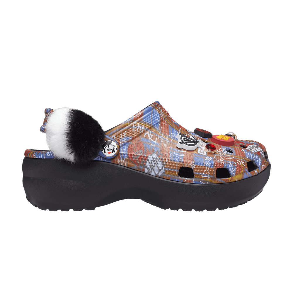 Кроссовки Crocs Cruella 2 x Wmns Classic Platform Clog 'Stay Weird'