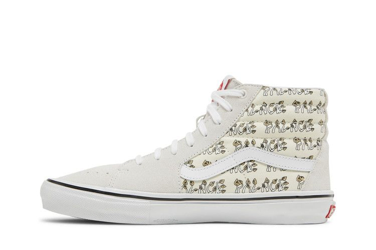 Palace x Vans Sk8-Hi 'Mushrooms - Marshmallow'