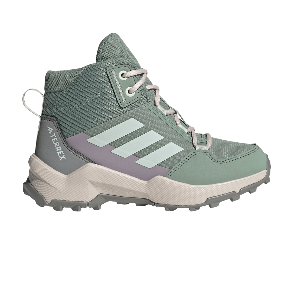 Кроссовки adidas Terrex AX4R Mid K 'Silver Green'