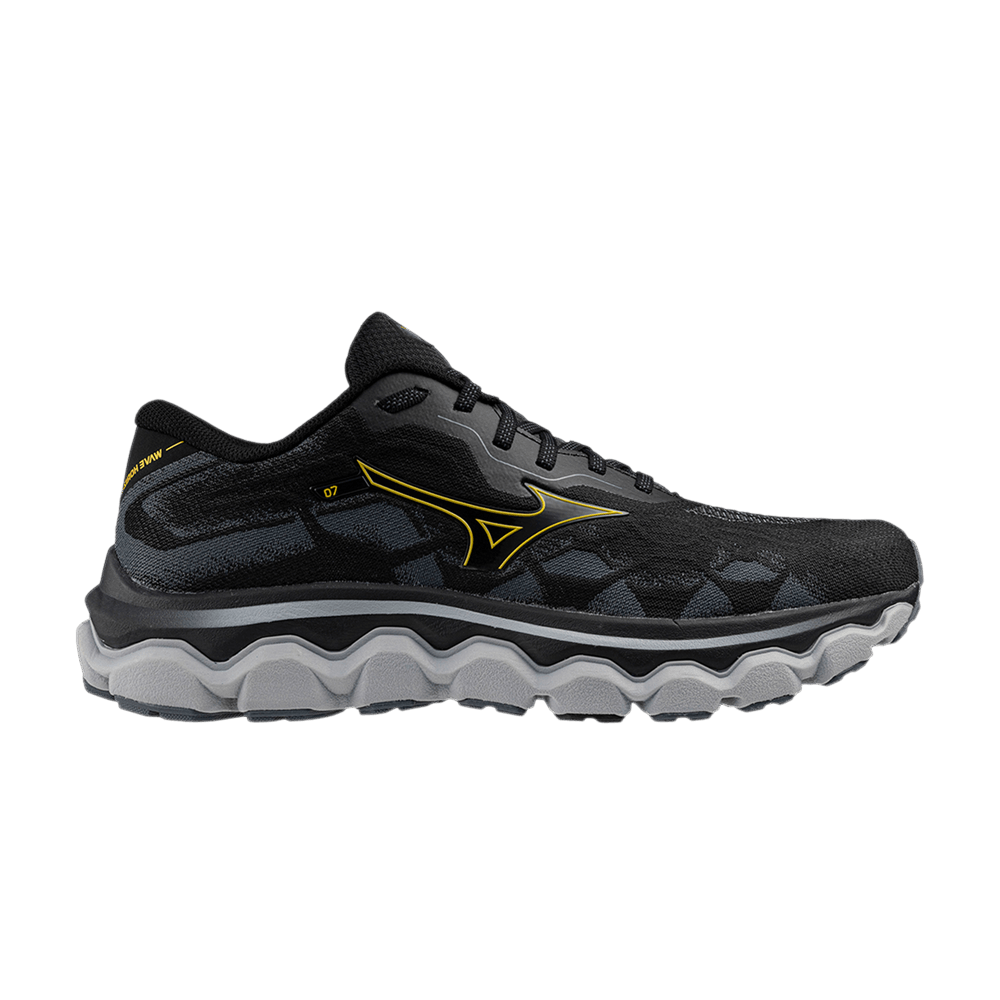 Кроссовки Mizuno Wave Horizon 7 'Black Citrus'