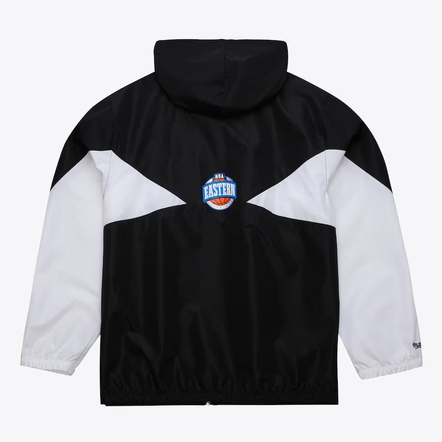 Анорак Mitchell & Ness Black Chicago Bulls Vintage Logo Ultimate Lightweight Full-Zip Windbreaker Jacket