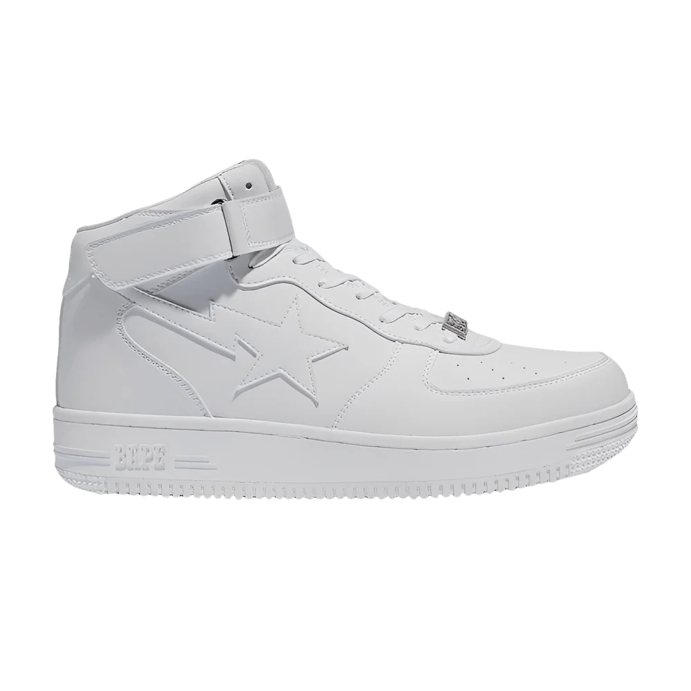Krossovki-Bapesta-Mid-White-2017