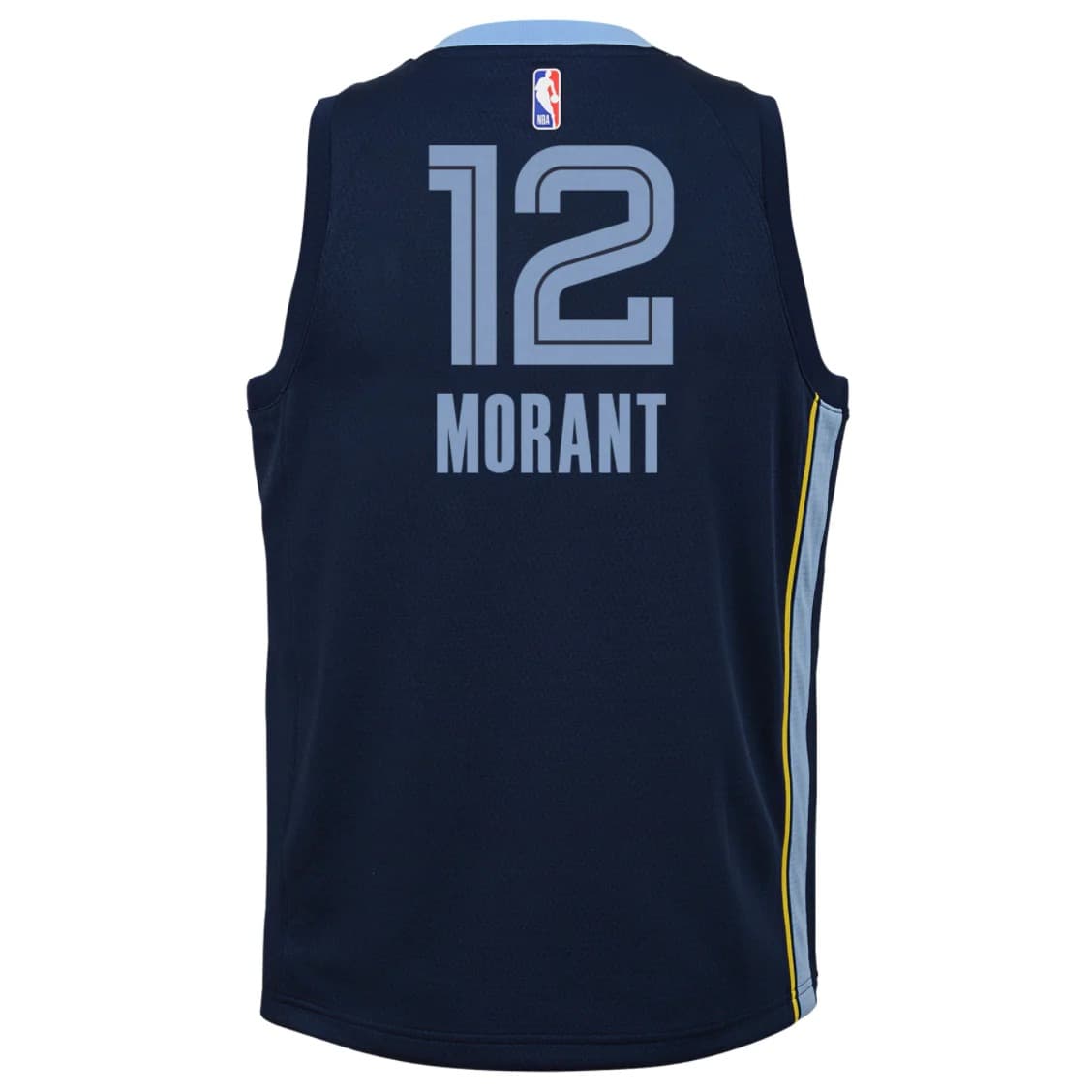 2022-23-Memphis-Grizzlies-Ja-Morant-12-Youth-Swingman-Icon-Edition-Navy-Jersey-6