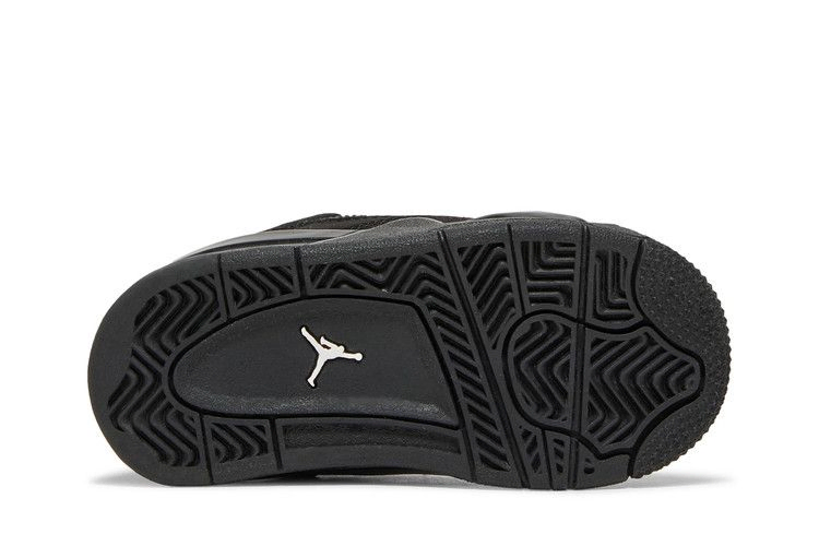Кроссовки Air Jordan 4 Retro TD 'Black Cat' 2020
