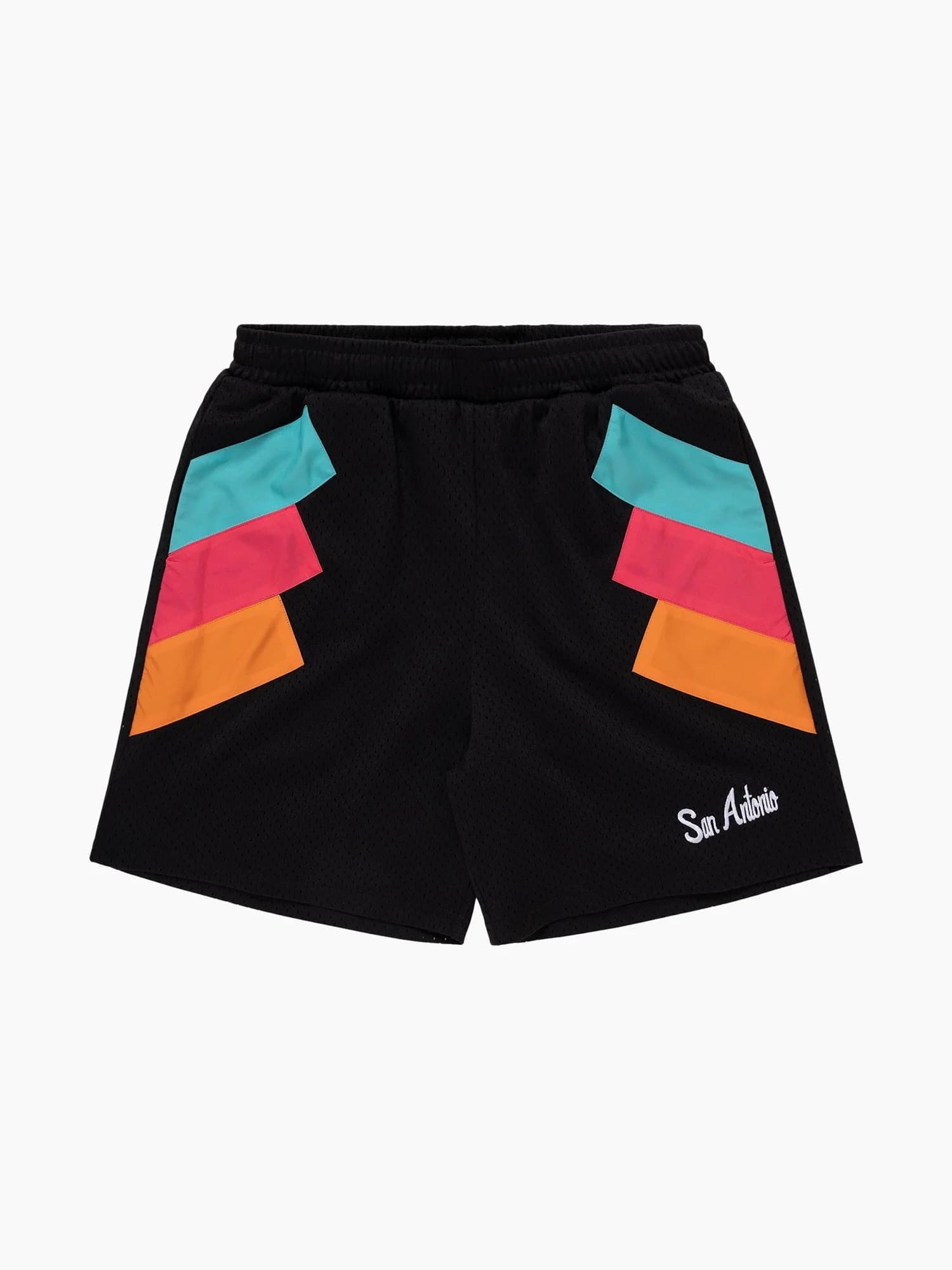 Спортивные шорты Mitchell & Ness San Antonio Spurs Wear Your Stripes NBA Mesh Shorts