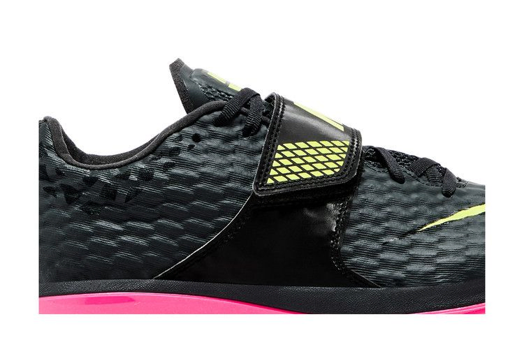 Кроссовки Nike High Jump Elite 'Anthracite Light Lemon Pink' 2024