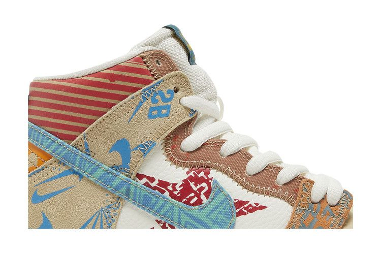Кроссовки Thomas Campbell x Nike SB Dunk High 'What The'