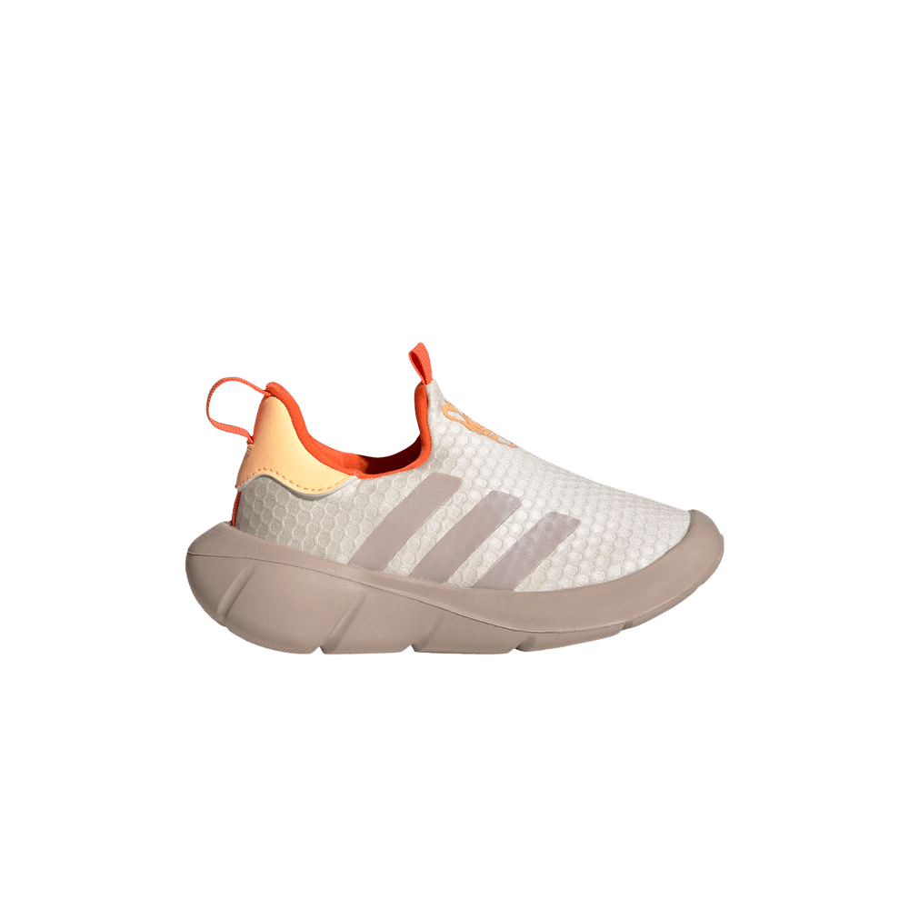 Кроссовки Adidas Monofit Slip-On I 'Wonder White Acid Orange'