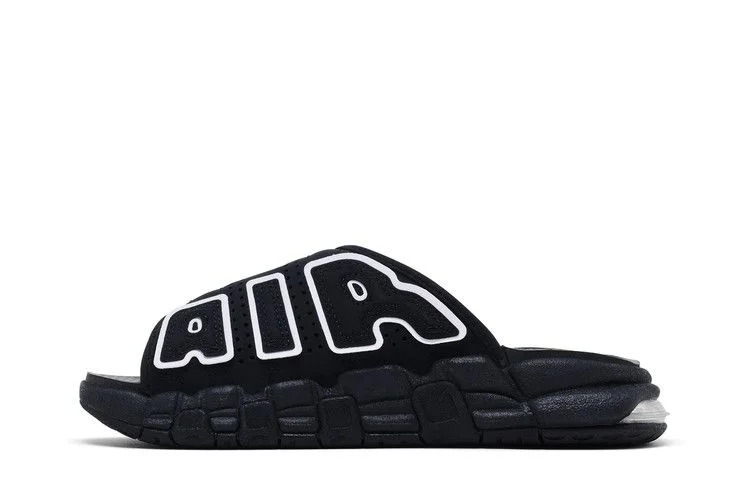 Nike Wmns Air More Uptempo Slide 'Black White'