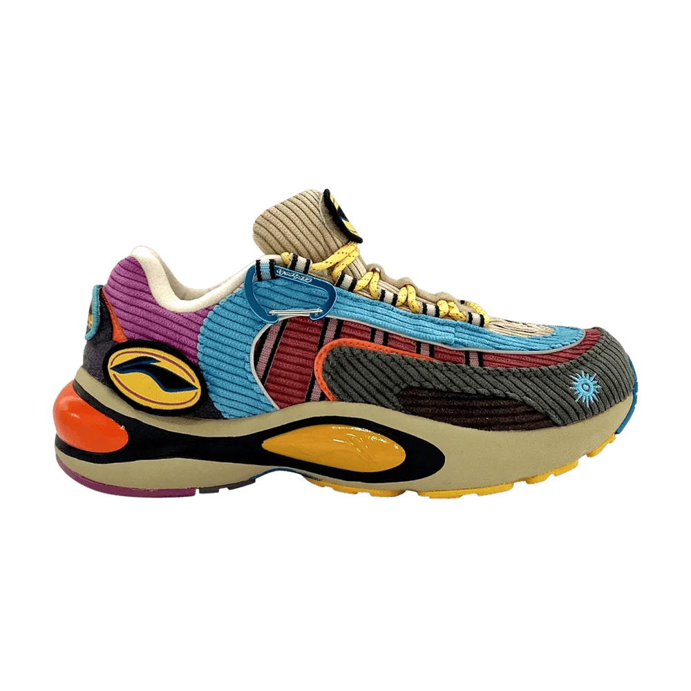 Кроссовки Li-Ning Essence 'New York Fashion Week - Vintage Blue Corduroy'