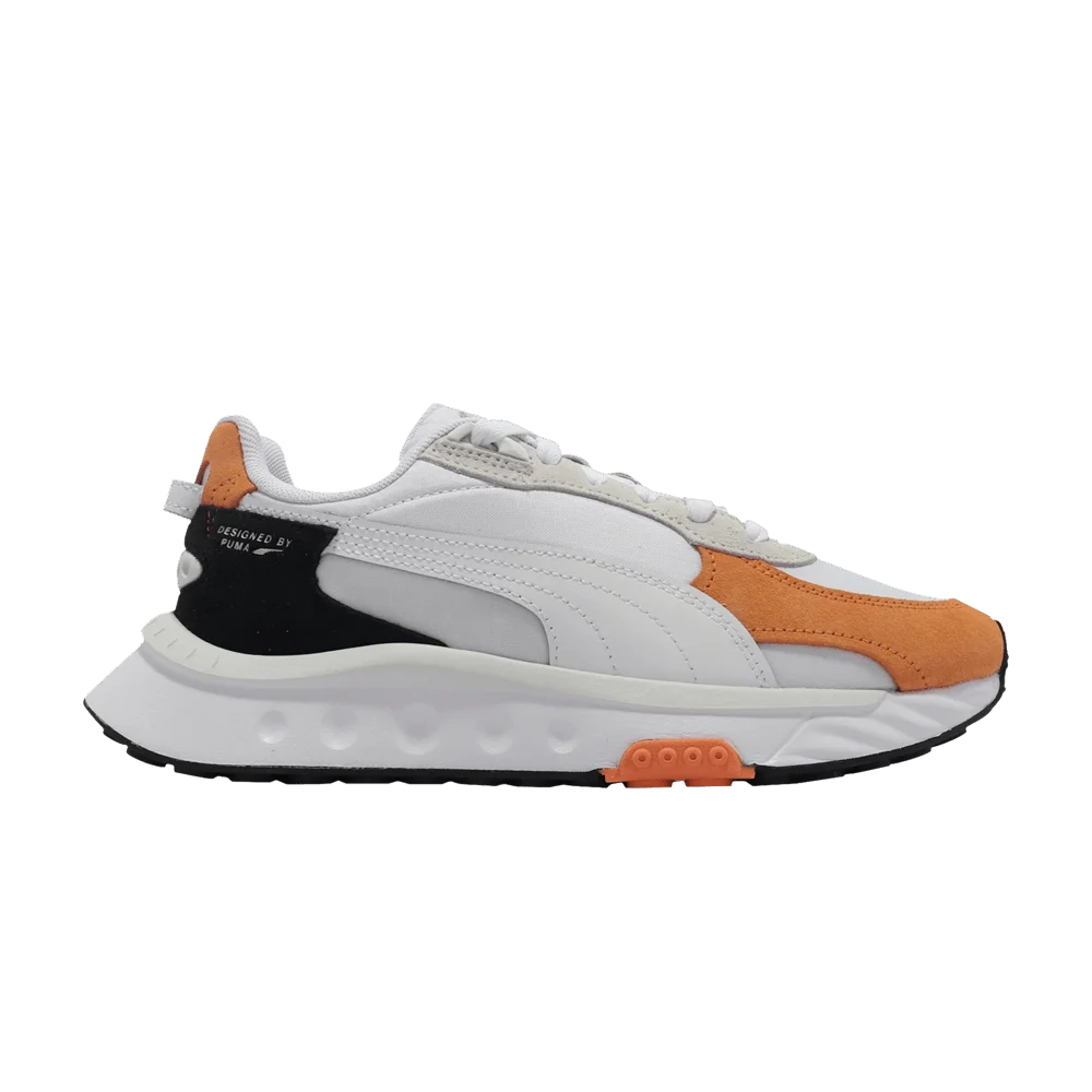 Krossovki-Puma-Wild-Rider-Rollin-White-Vibrant-Orange