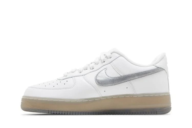 Кроссовки Nike Air Force 1 '07 Premium 'White Metallic Silver'