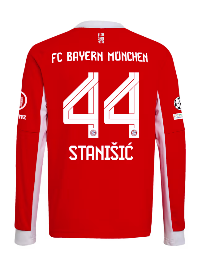 Футбольный лонгслив FC Bayern Munich Home Jersey 25-26 STANIŠIĆ 44