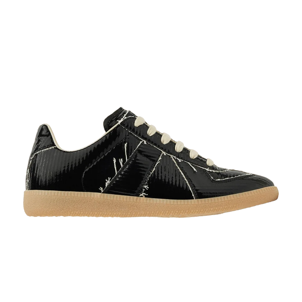 Krossovki-Maison-Margiela-Wmns-Replica-Sneaker-Black-Ecru