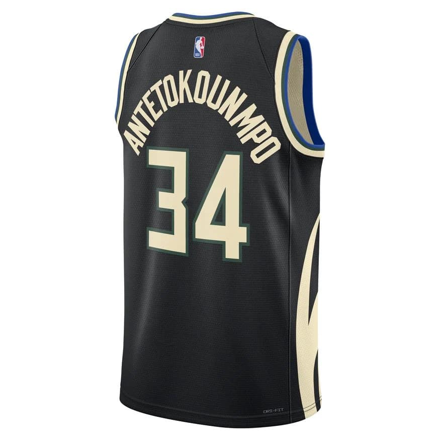 2023-24-Milwaukee-Bucks-Giannis-Antetokounmpo-34-Swingman-Statement-Edition-Black-Jersey-6