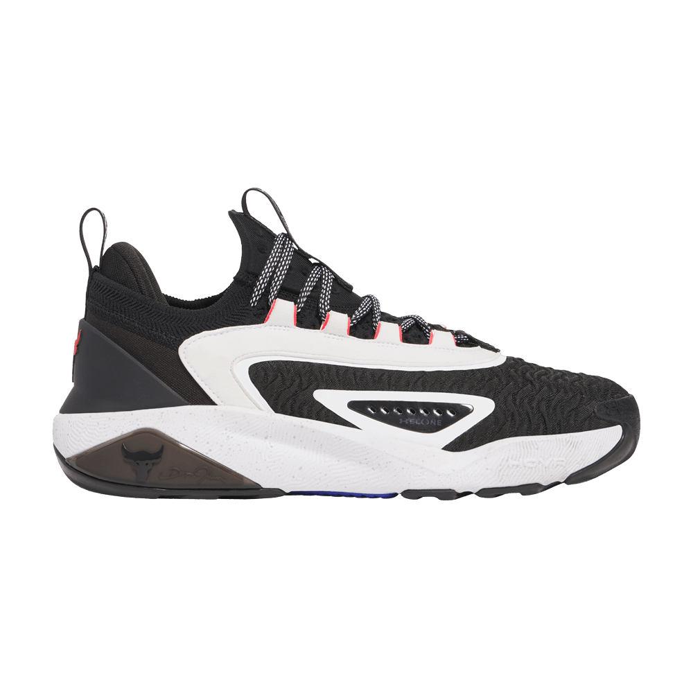 Кроссовки Under Armour Project Rock 7 'Black White Racer Red'