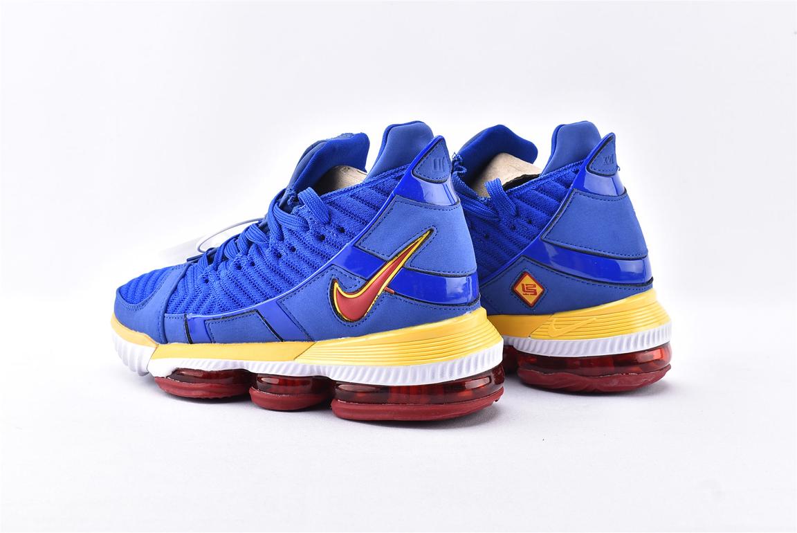 Кроссовки Nike LeBron 16 Superman SuperBron Blue