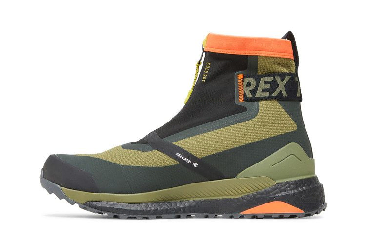 Кроссовки adidas Terrex Free Hiker Cold.RDY 'Focus Olive Impact Orange'