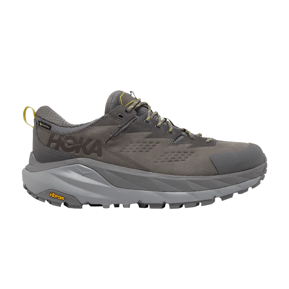 Krossovki-HOKA-Kaha-Low-GTX-Charcoal-Grey-Green-Sheen