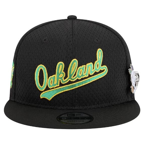 New-Era-Oakland-Athletics-Post-Up-Pin-9FIFTY-MLB-Snapback-Hat-2