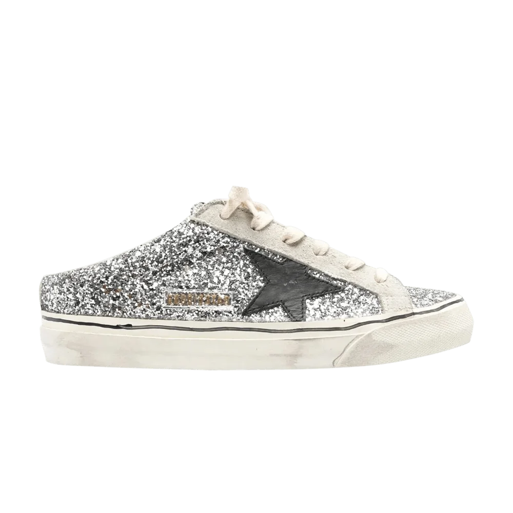 Кроссовки Golden Goose Wmns Superstar Sabot 'Silver Ice Black'