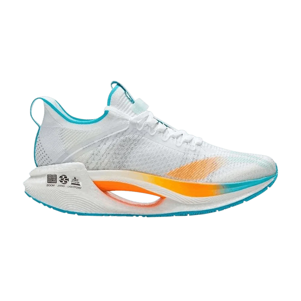 Krossovki-Li-Ning-Shadow-Essential-White-Blue-Orange