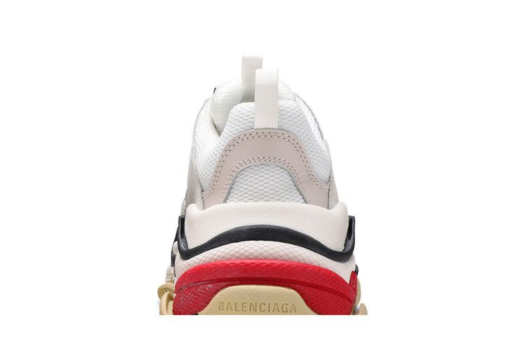 Кроссовки Balenciaga Wmns Triple S Sneaker 'White Black Red' 2019