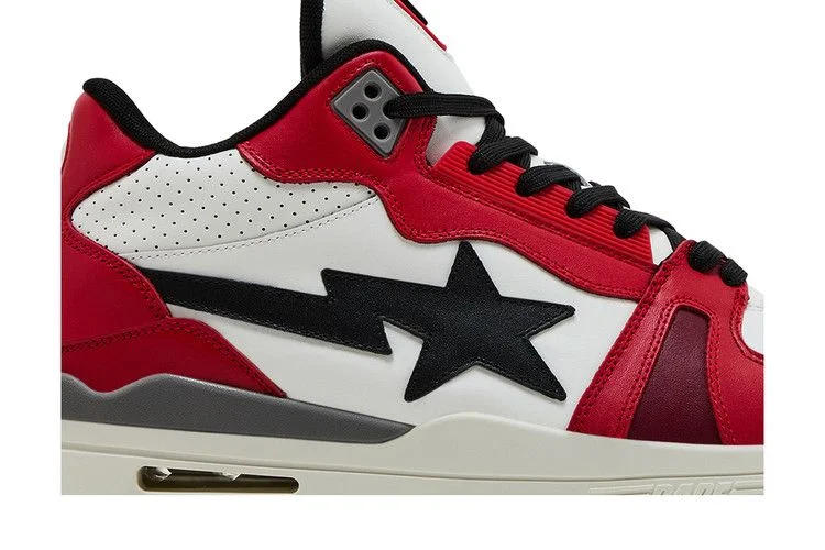 Krossovki-BAPE-Clutch-Sta-1-Red-1