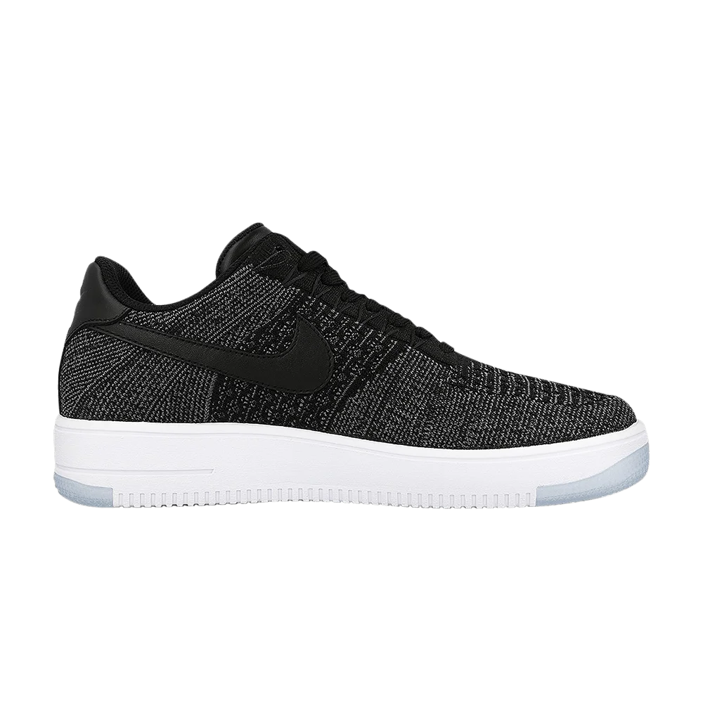 Krossovki-Nike-Air-Force-1-Flyknit-Low-Black-White