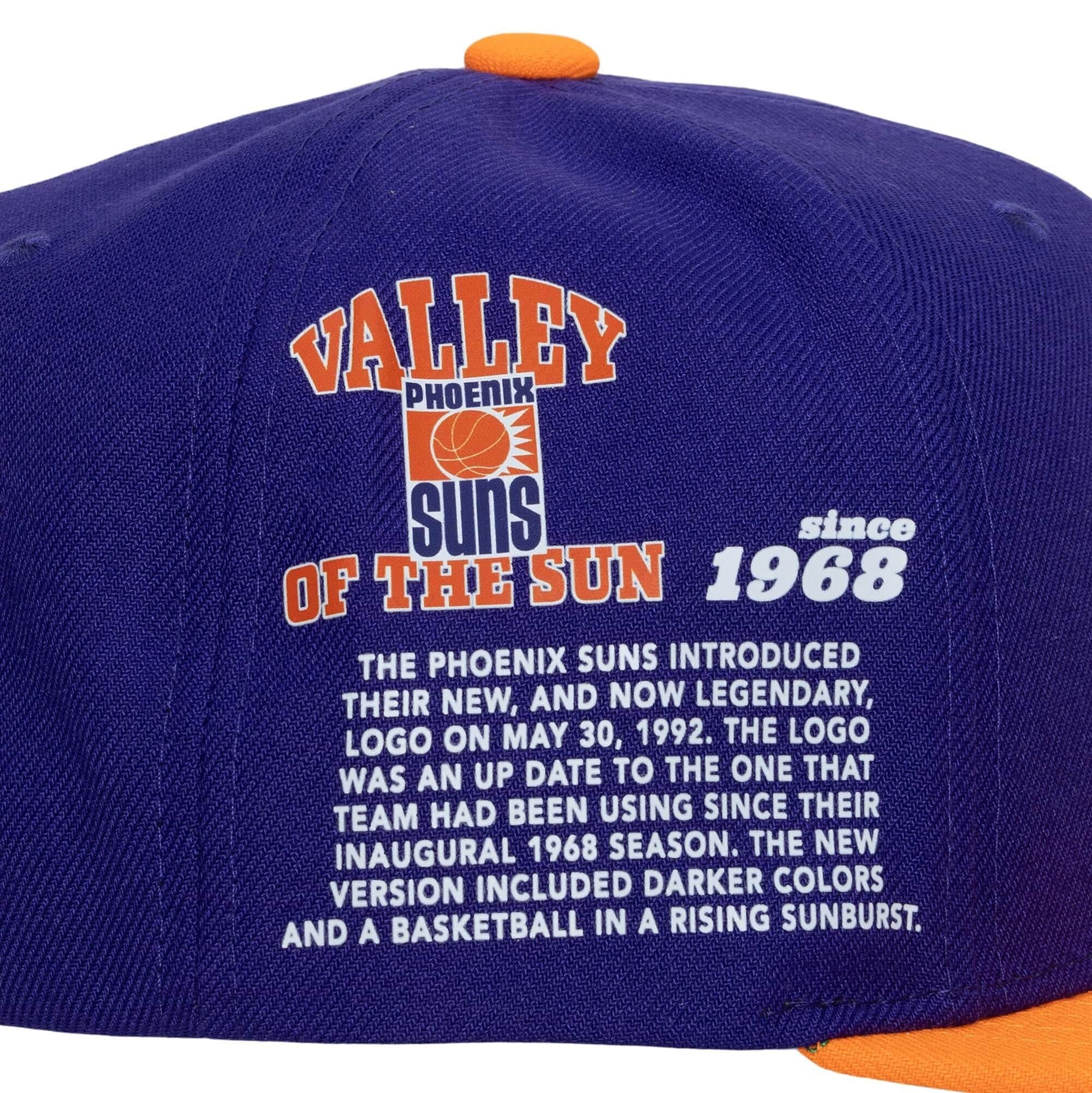 Бейсболка Mitchell & Ness Team Origins Snapback HWC Phoenix Suns