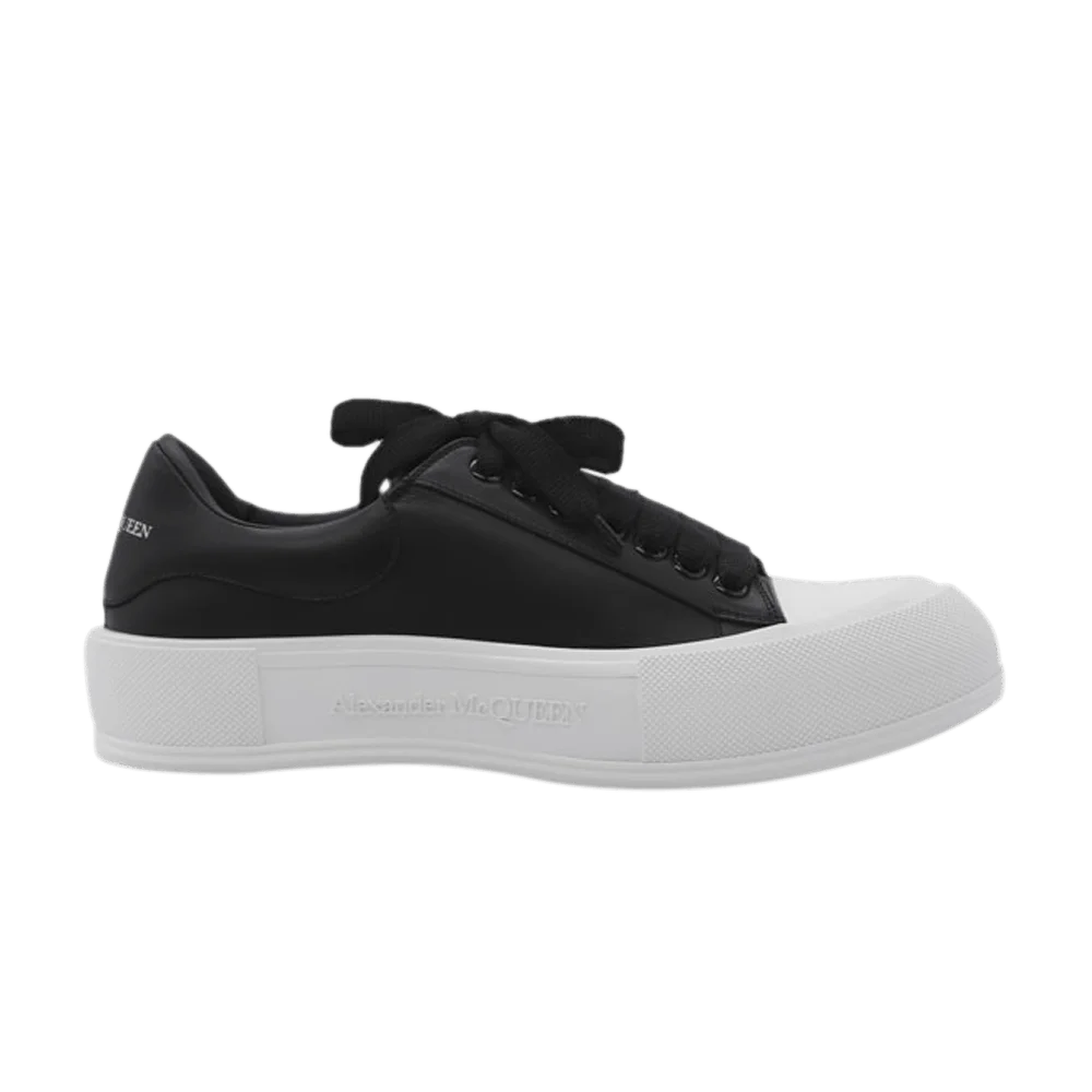 Кроссовки Alexander McQueen Deck Lace Plimsoll 'Black'