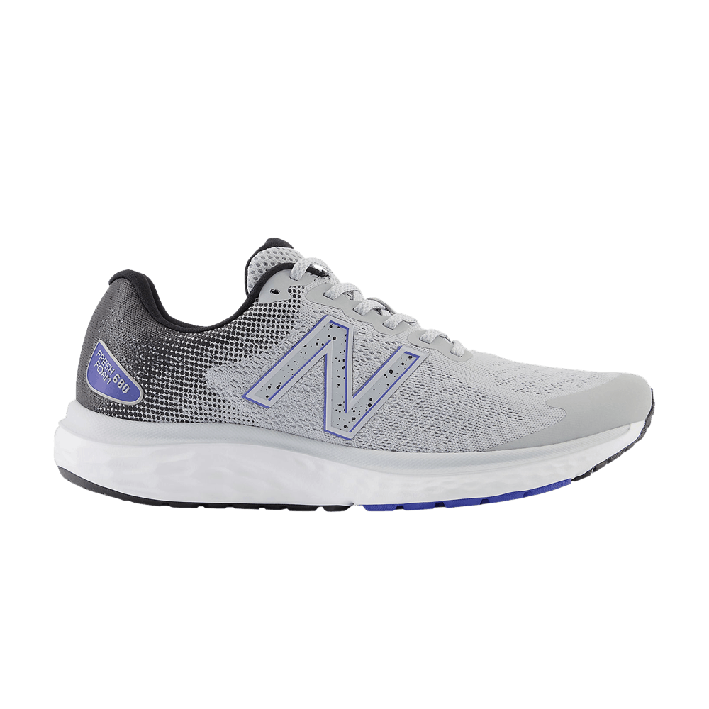 Кроссовки New Balance Fresh Foam 680v7 'Aluminum Grey Marine Blue'